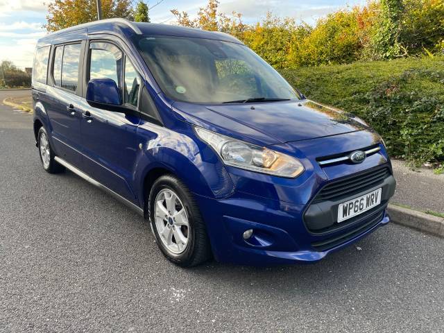 Ford Grand Tourneo Connect 1.5 TDCi 120 Titanium 5dr Powershift MPV Diesel Deep Impact Blue