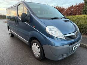 VAUXHALL VIVARO at Bruce Cousin Motors Scunthorpe