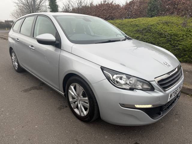 Peugeot 308 1.6 BlueHDi 120 Active 5dr Estate Diesel Starburst Silver