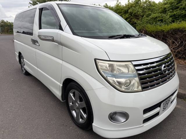 Nissan Elgrand 3.5 E 51 MPV Petrol Alabaster White