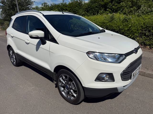 Ford Ecosport 1.5 TDCi 95 Titanium 5dr [17in] Hatchback Diesel Diamond White